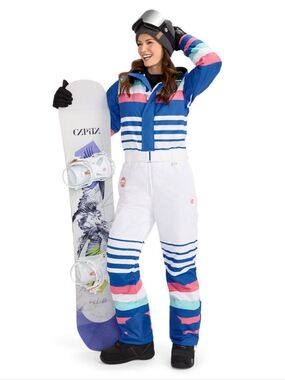 Tipsy Elves Women's Icy U Snow Suit Small NWT